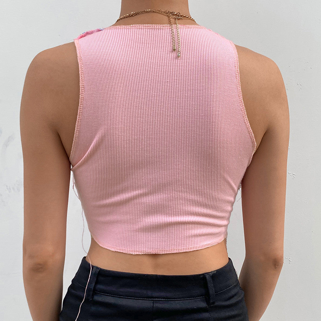 Multi-Color Crop Tank Top