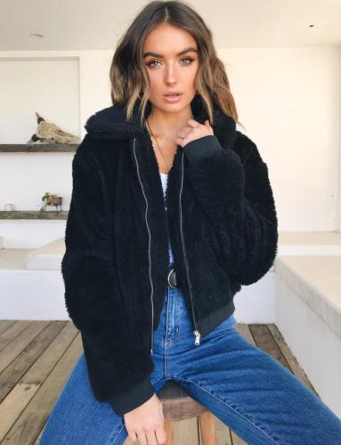 Fur Fashion Women Coat