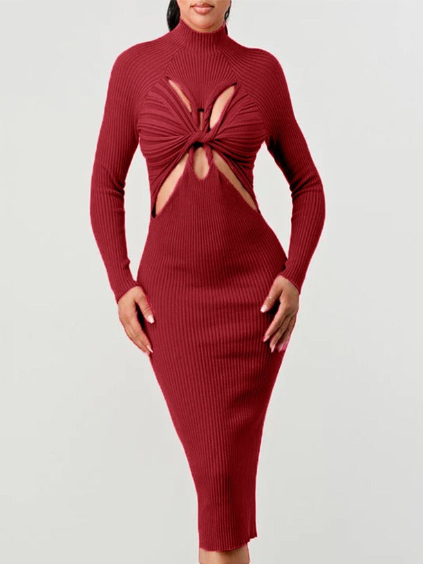 Kathrine Women's Long Knit Dress